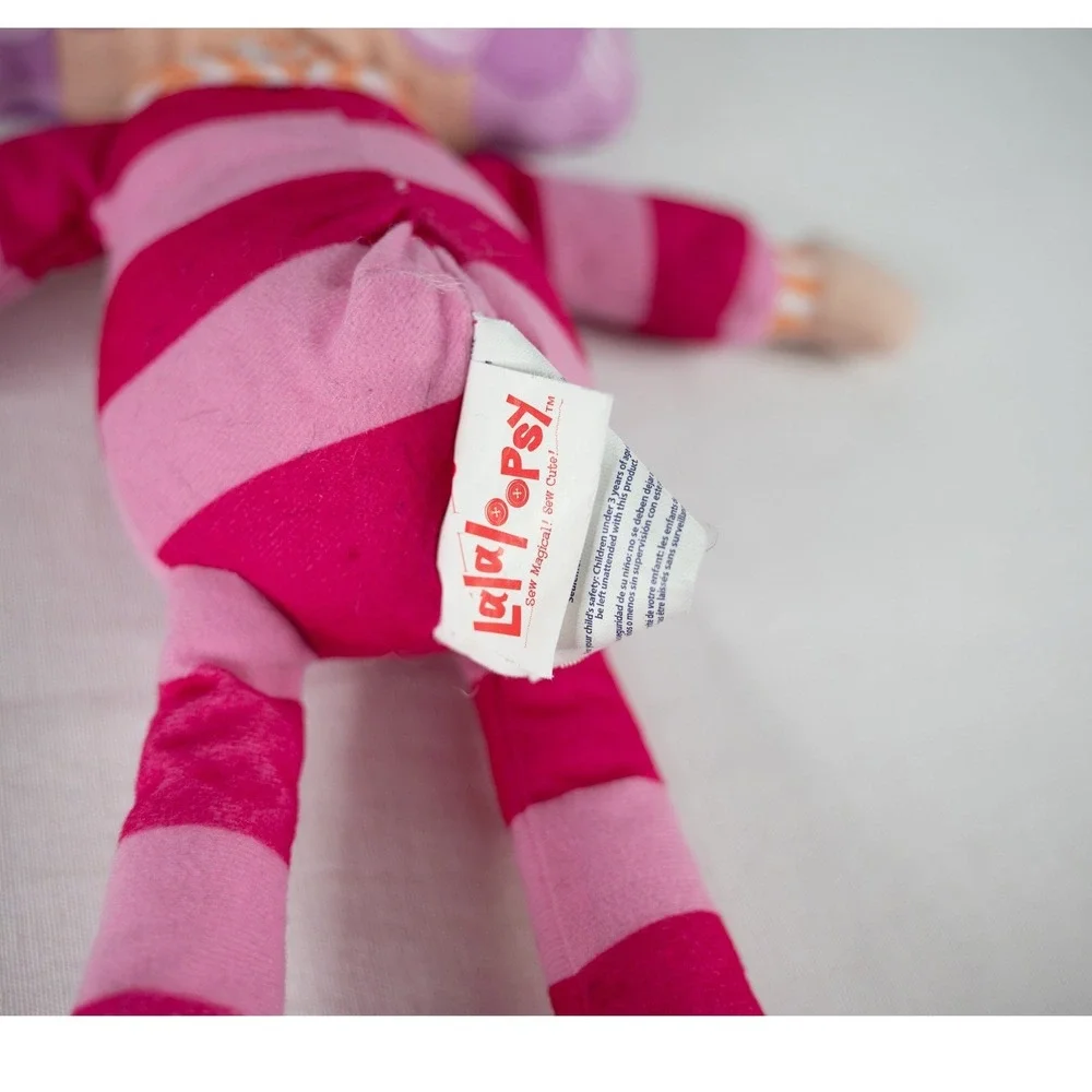 Lalaloopsy Pillow Featherbed Plush Doll Kids 16 Inch Pink Purple Good Soft Toy